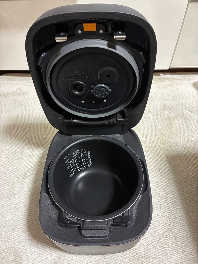 象印 極め炊き NW-MA07 炊飯器 4合 黒