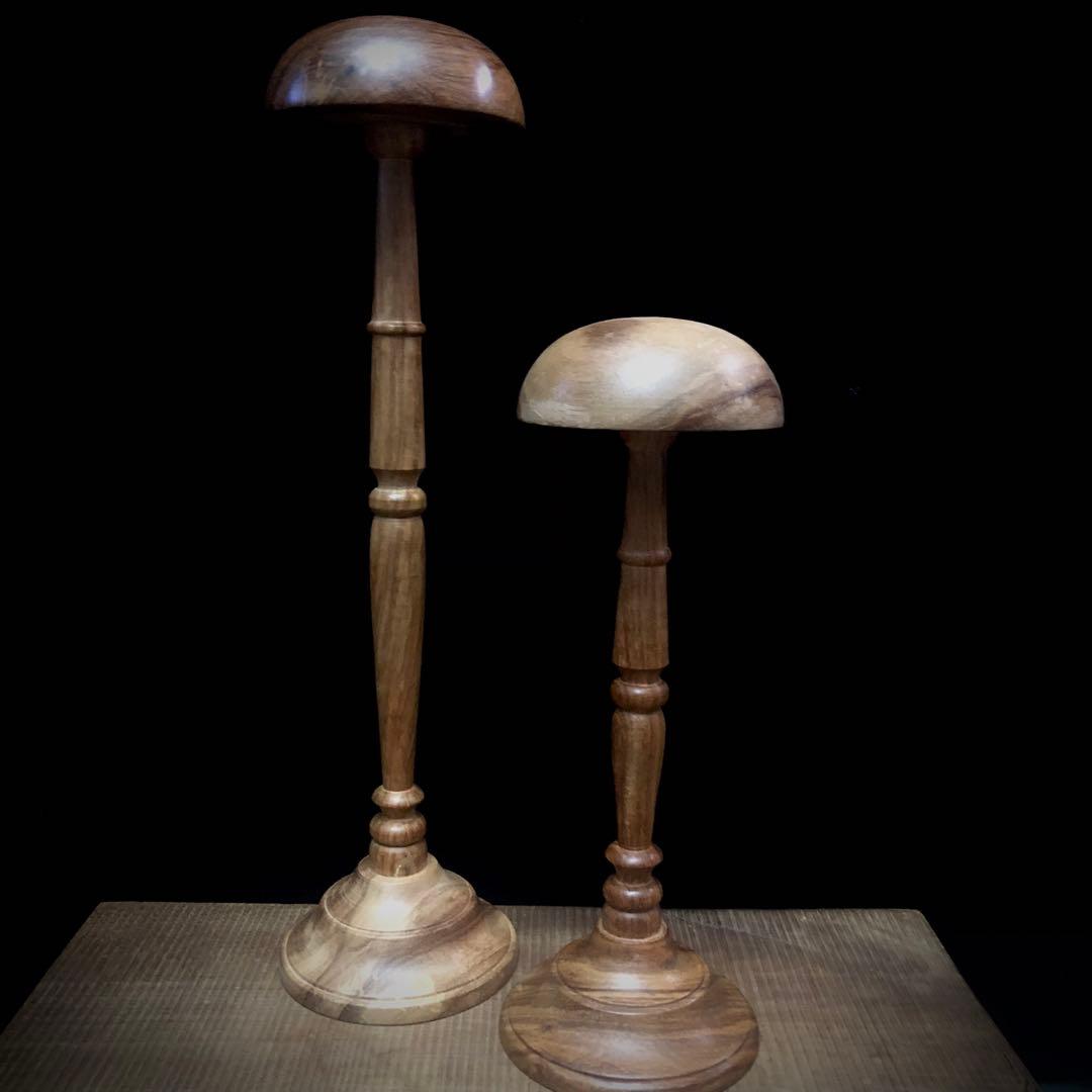 ハンガーラック・ポールハンガー Wooden Hat Stand