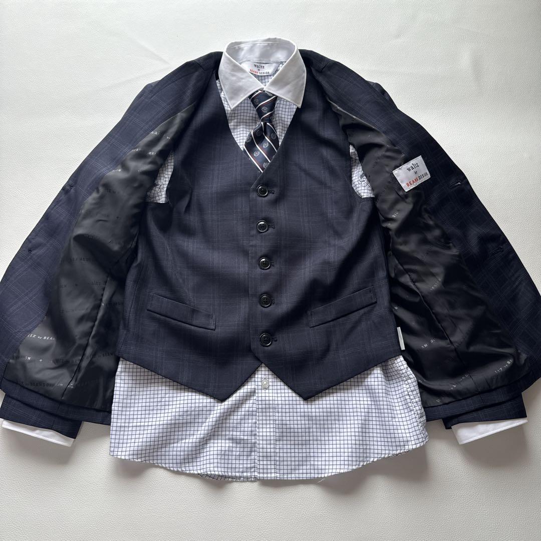 waltz by BEAMS DESIGN スーツ 6点セット150㎝　チェック