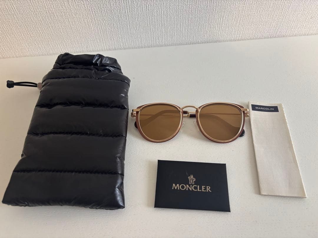 【最終値下げ！】モンクレール ML0045 メタルフレーム 50□20 140