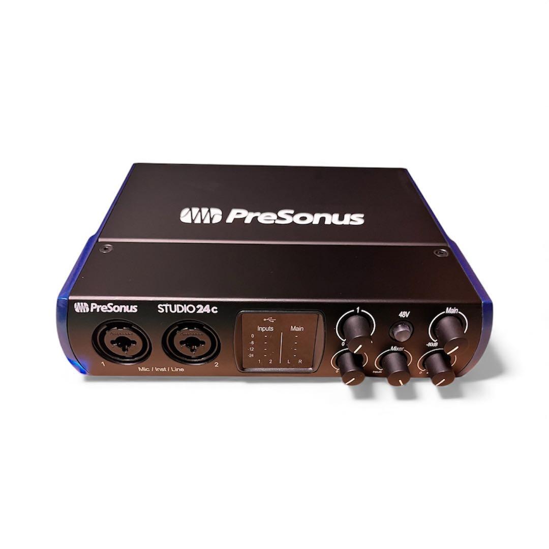 美品 PreSonus STUDIO 24c オーディオインターフェイス