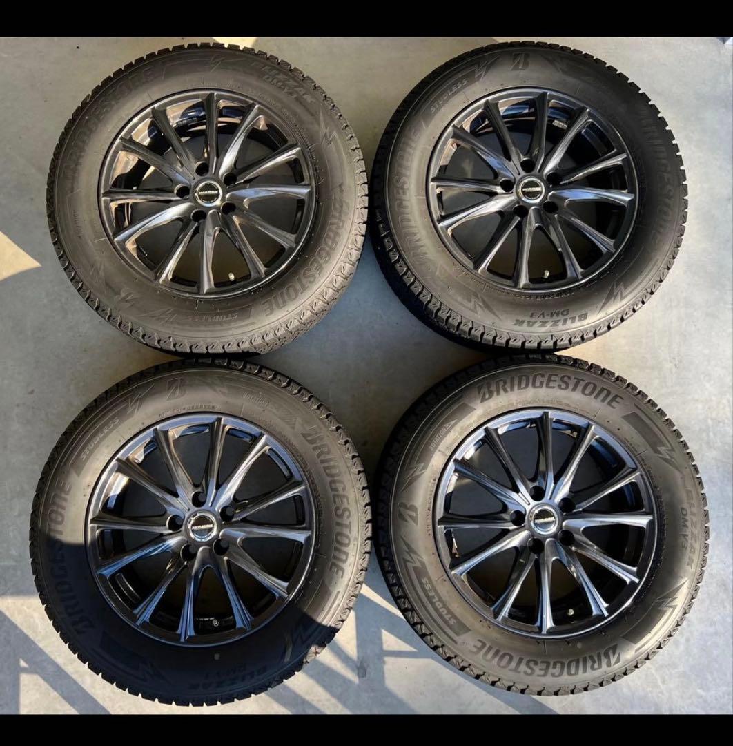 225/65R/17BRIDGESTONE DM-V3スタッドレスホイールセット