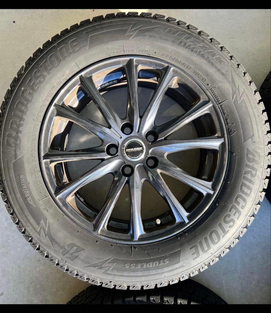 225/65R/17BRIDGESTONE DM-V3スタッドレスホイールセット