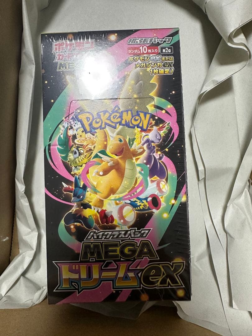 【シュリンク付き】ポケモンカードMEGA ドリーム ex　1BOX