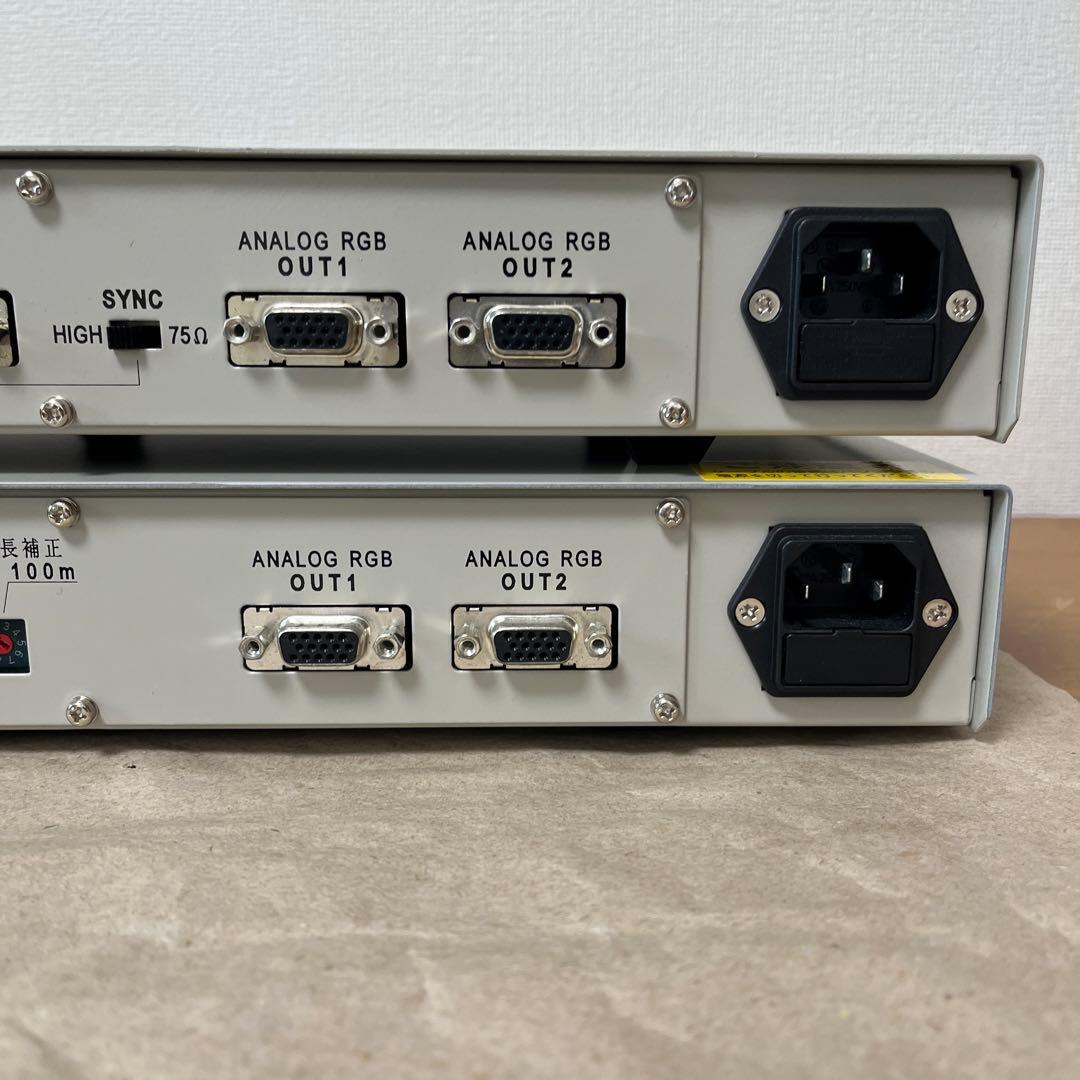 コンピュータテクニカ　Analog CRT Extender Ⅲ　2台セット