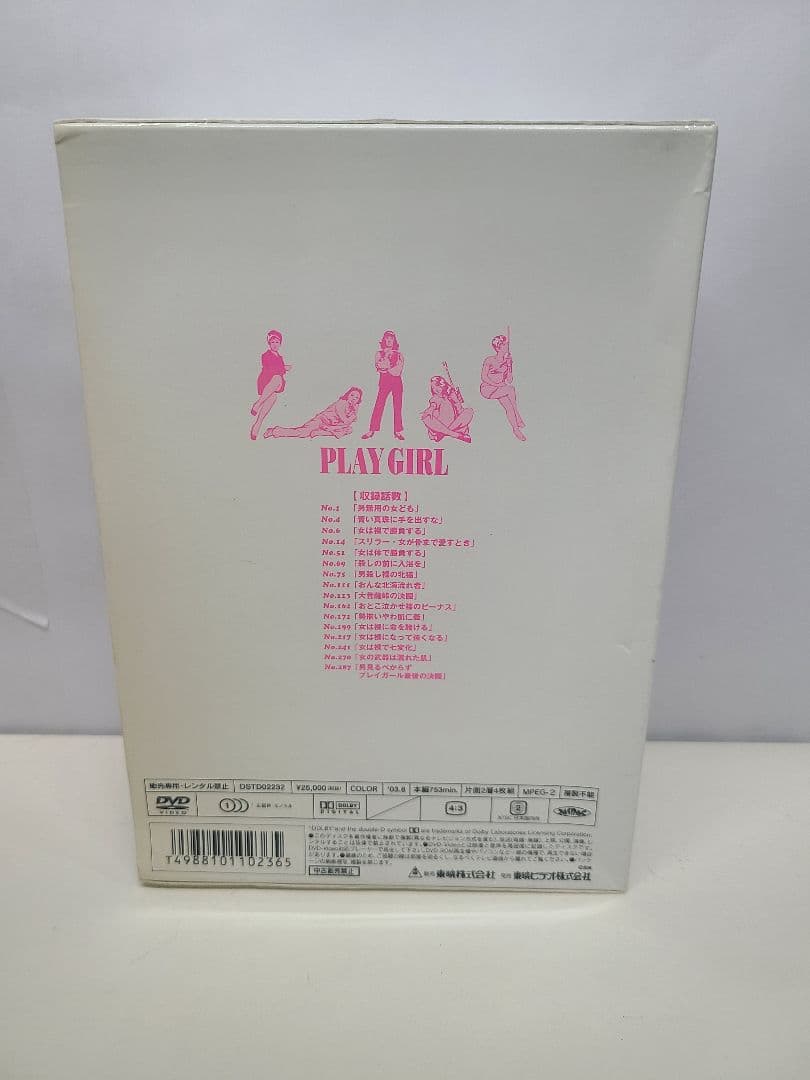プレイガール　プレミアムコレクションボックス　DVD　BOX