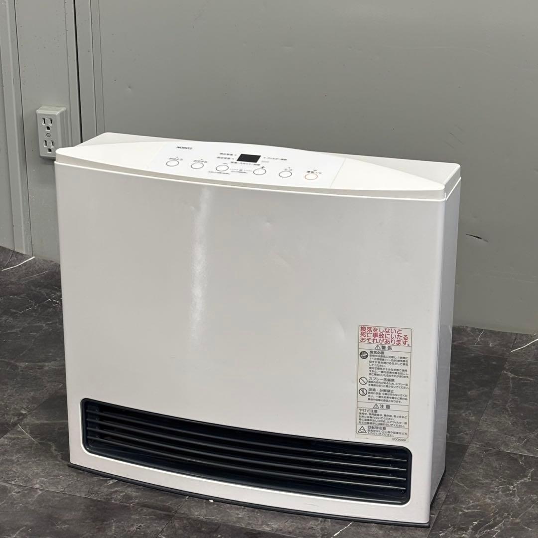 ◇送料込！NORITZ 都市ガス用 ガスファンヒーター GFH-4004S-W5