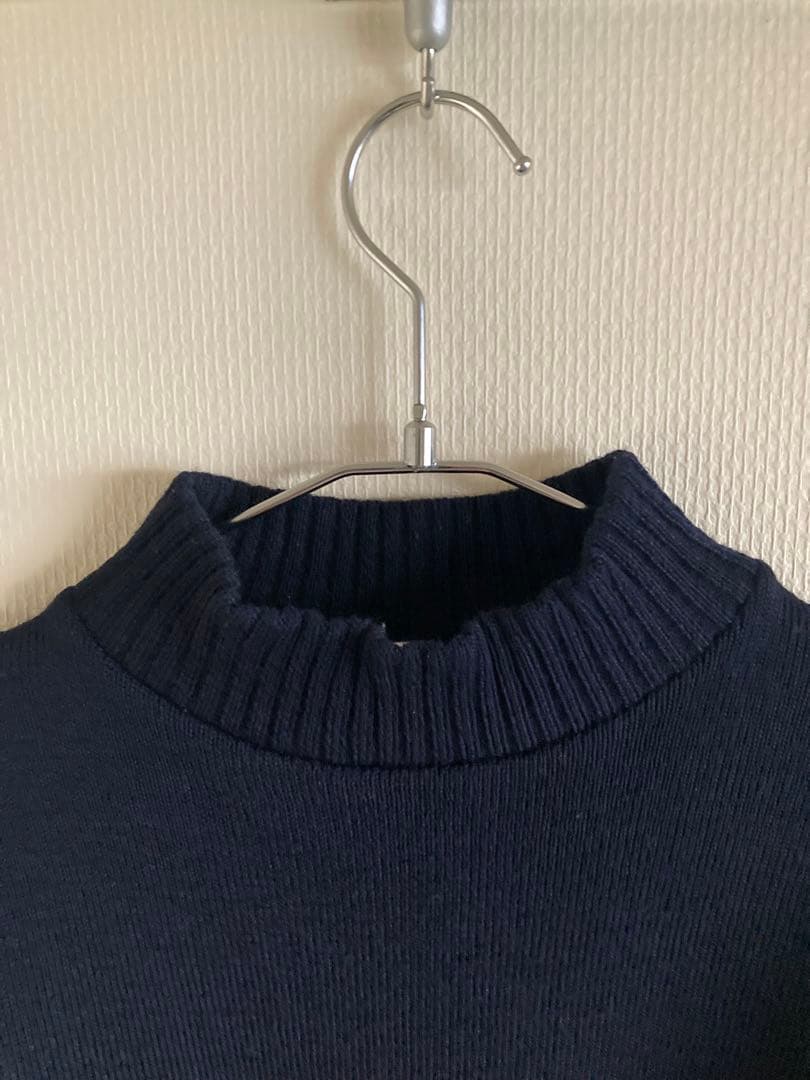 DE BONNE FACTURE デボン・ファクチュール　モックネックニット