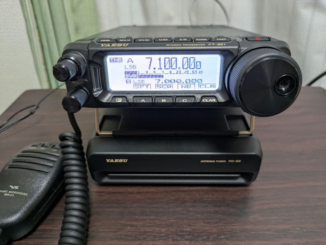 YAESU FT-891MとFC-50セット