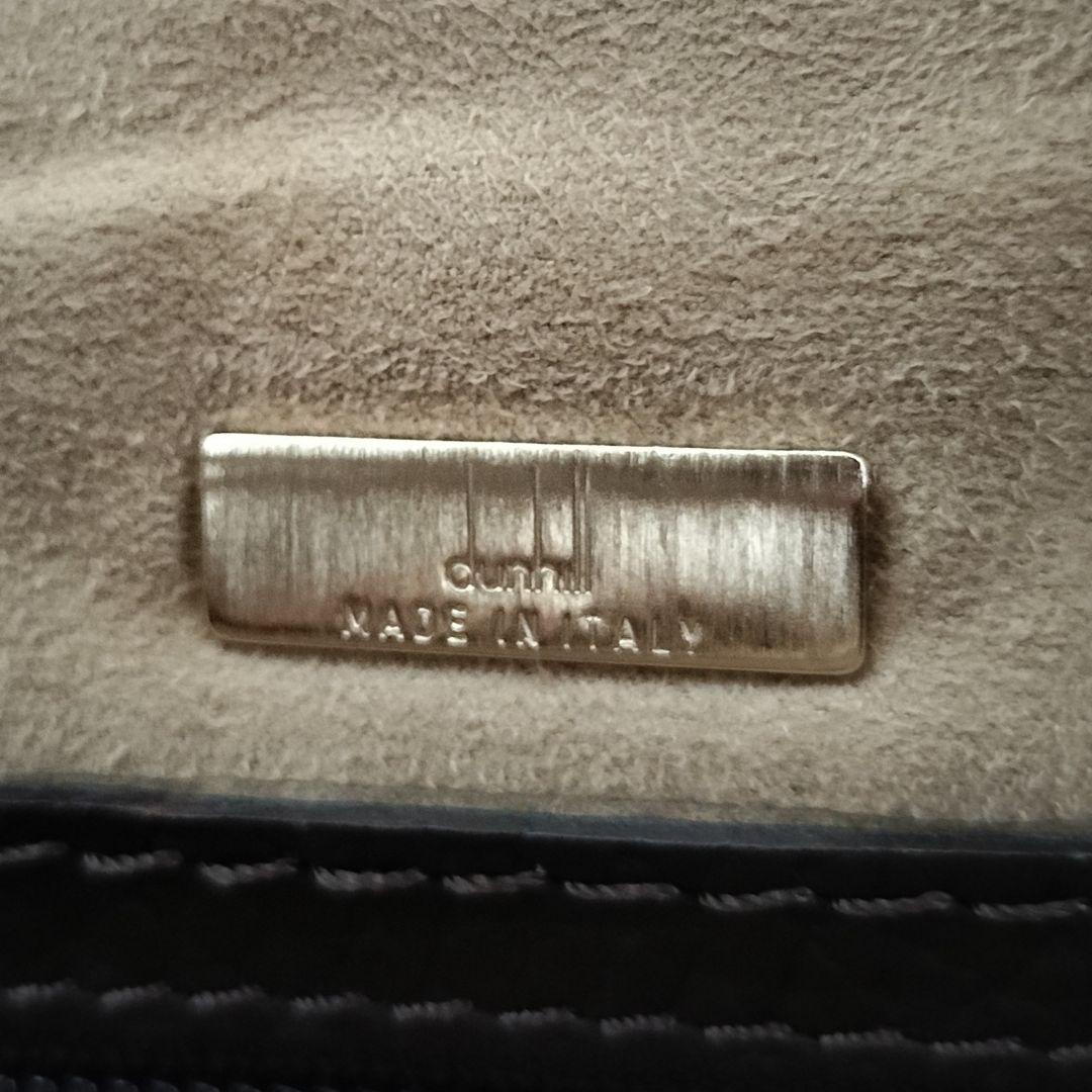 Dunhill ダンヒル イタリア製 レザー 2way ボストンバッグ