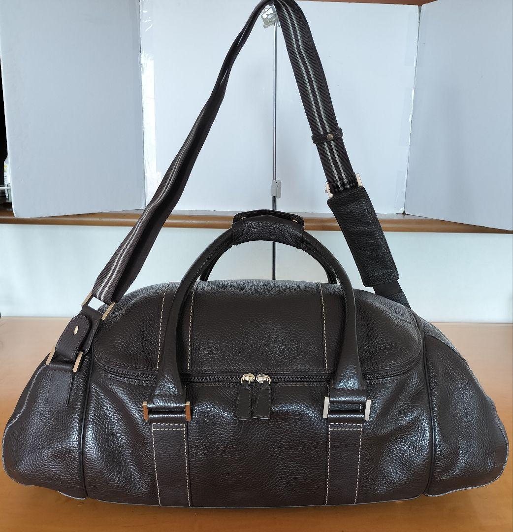 Dunhill ダンヒル イタリア製 レザー 2way ボストンバッグ