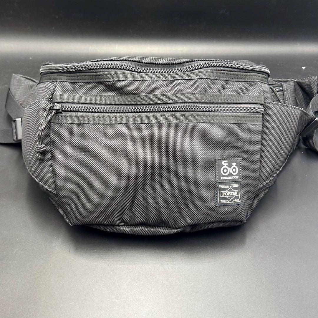 ✨未使用級✨ 木梨サイクル× PORTER ウエストバッグ