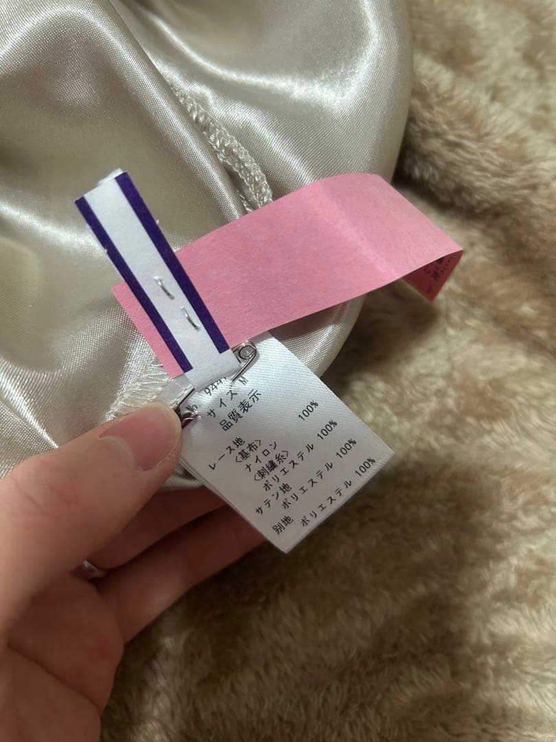 kana 花柄刺繍ドレス ブラウン Mサイズ