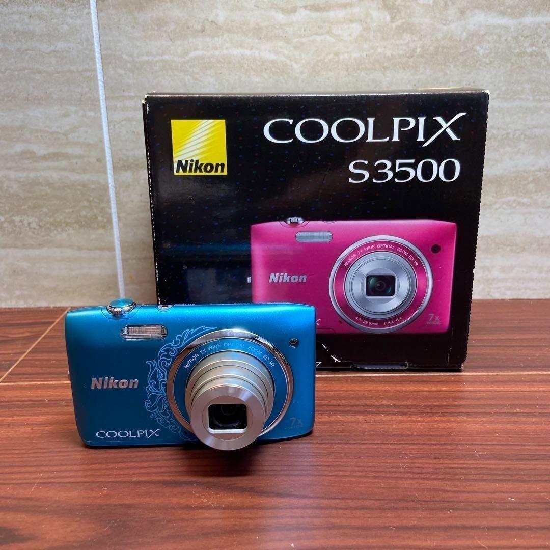 Nikon coolpix S3500 デジカメ ほぼ新品 3335