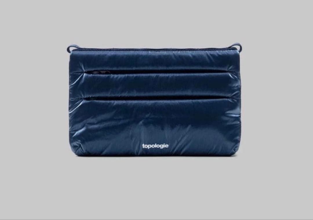 完売正規品Topology トポロジー　フラットサコッシュ　スモール　パフ　単体