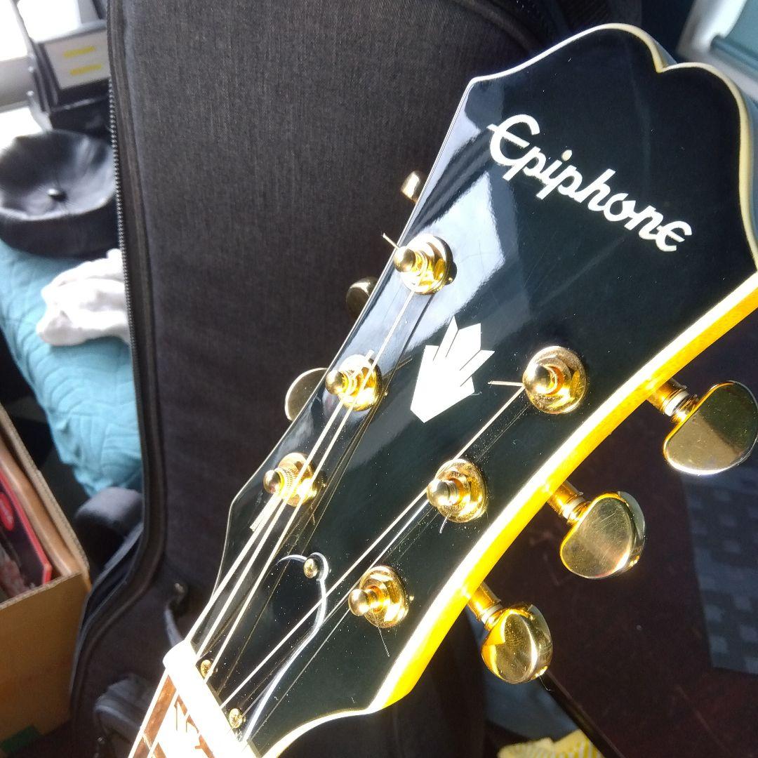 エピフォン、エレアコ！j-200EC...studio！ギグバッグ付き値下げ！