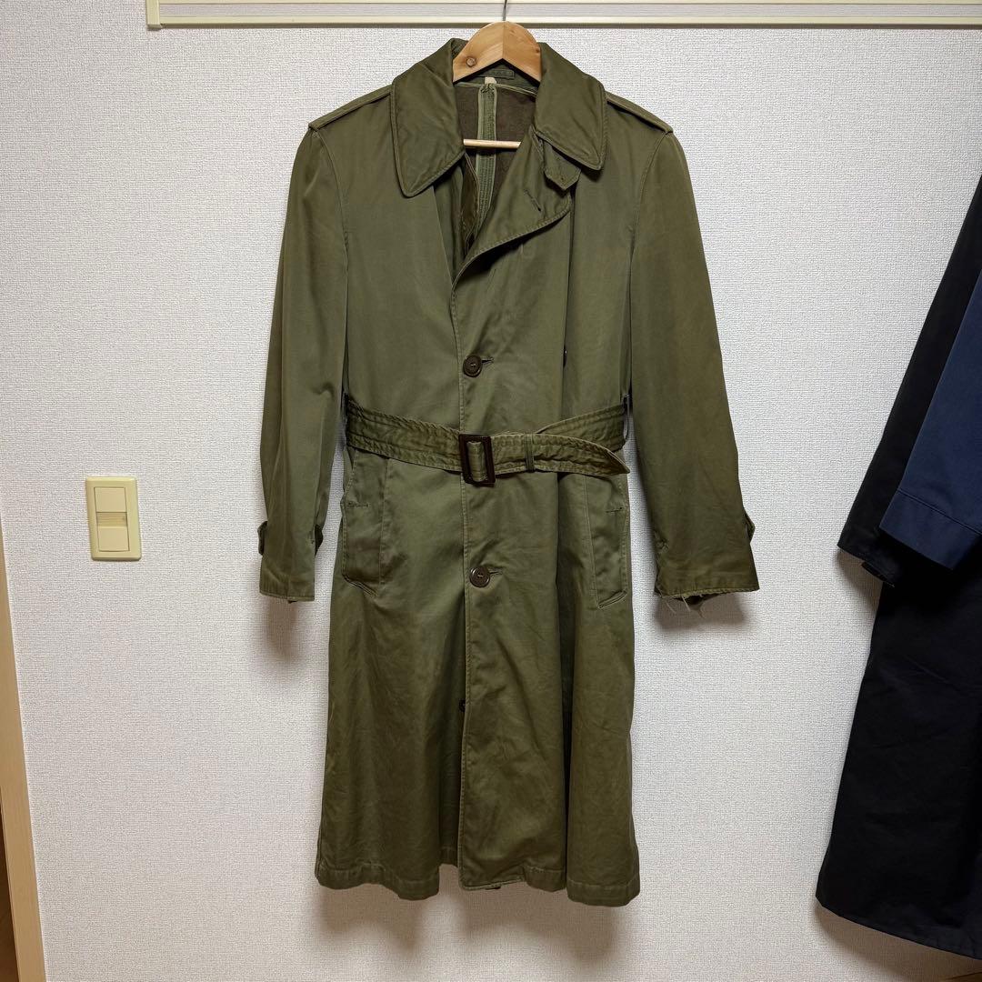 50s 米軍実物 M-1950 オーバーコート ライナー付　トレンチコート