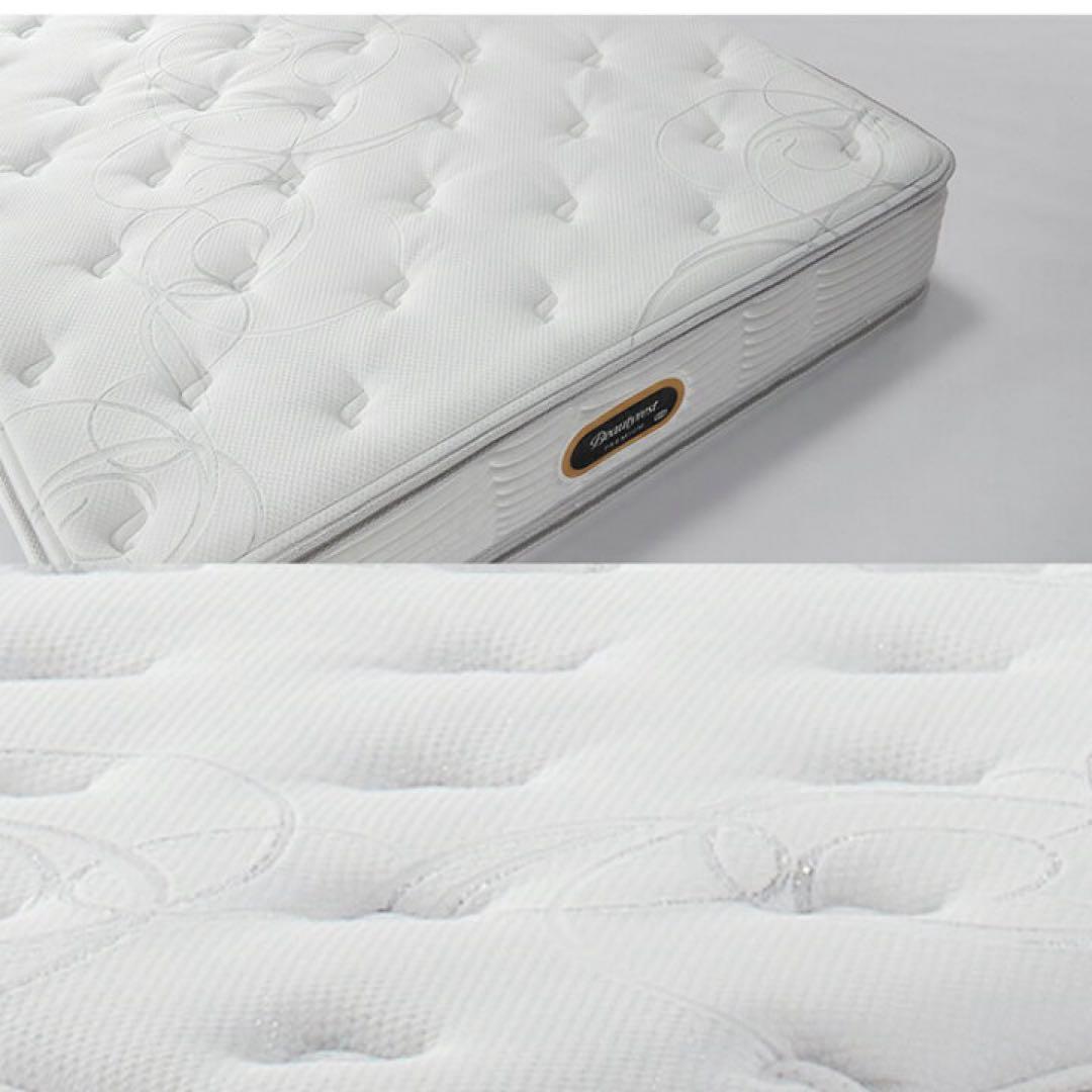 【美品】シモンズ セミダブル ピロートップ /高級ホテル仕様 /定価28.5万円