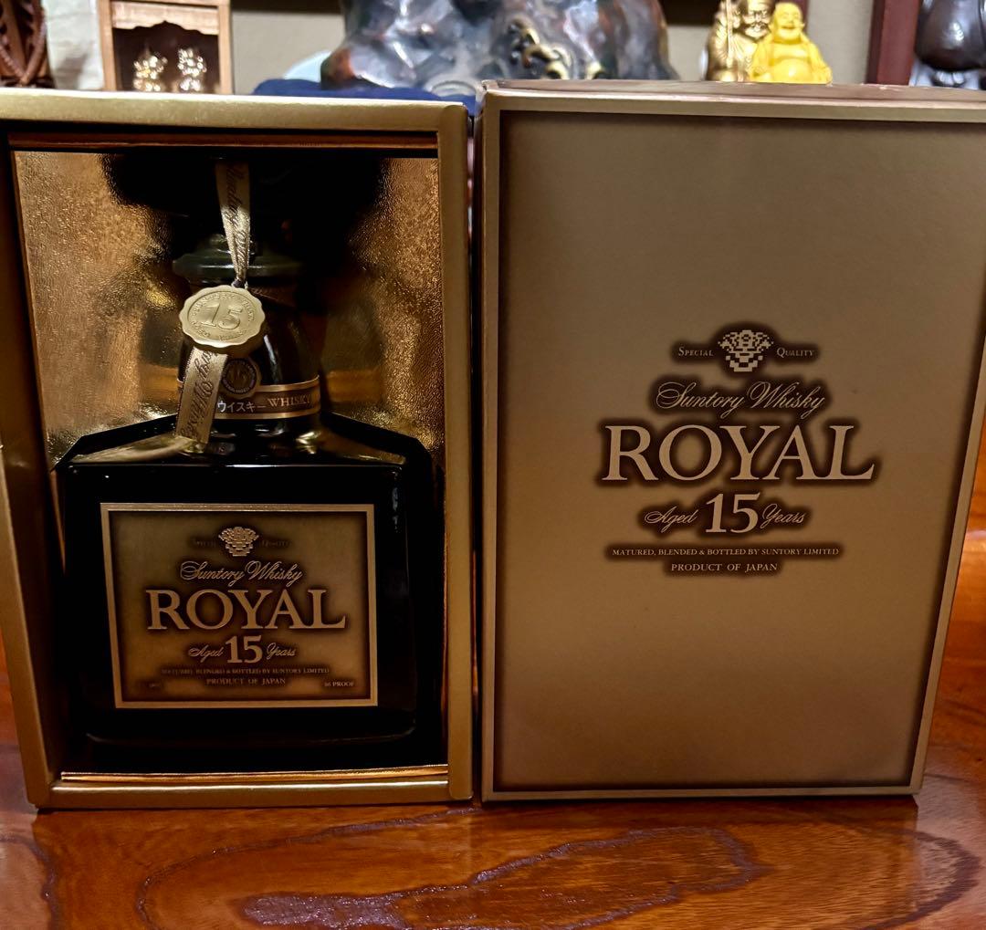 【未開封】サントリー　ローヤル15年　ゴールドラベル