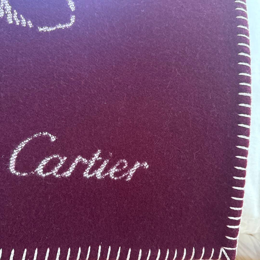 新品未使用 カルティエ ブランケット 非売品 ノベルティ