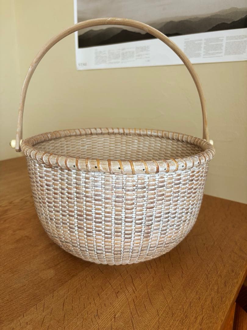 michikoナンタケットバスケット丸型 サイズ・特大