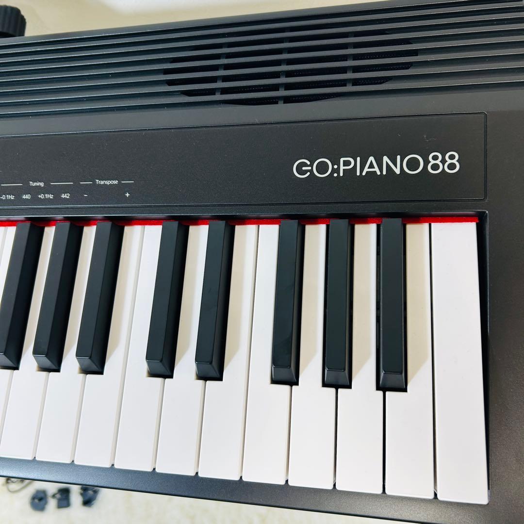 【極美品24年製】電子ピアノRoland GO-88P PIANO88スタンド付
