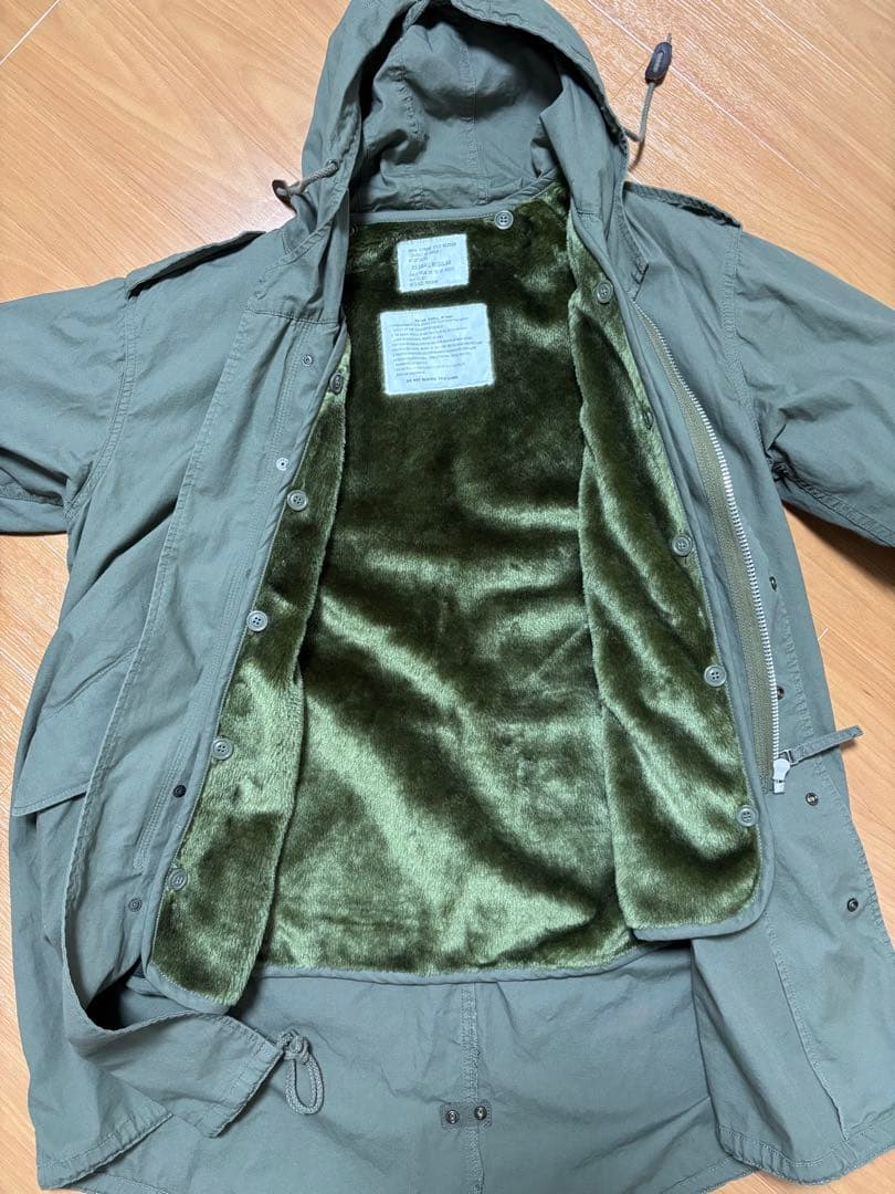 【Houston】青島コートM1951モッズパーカ　ライナー付きXX-SMALL