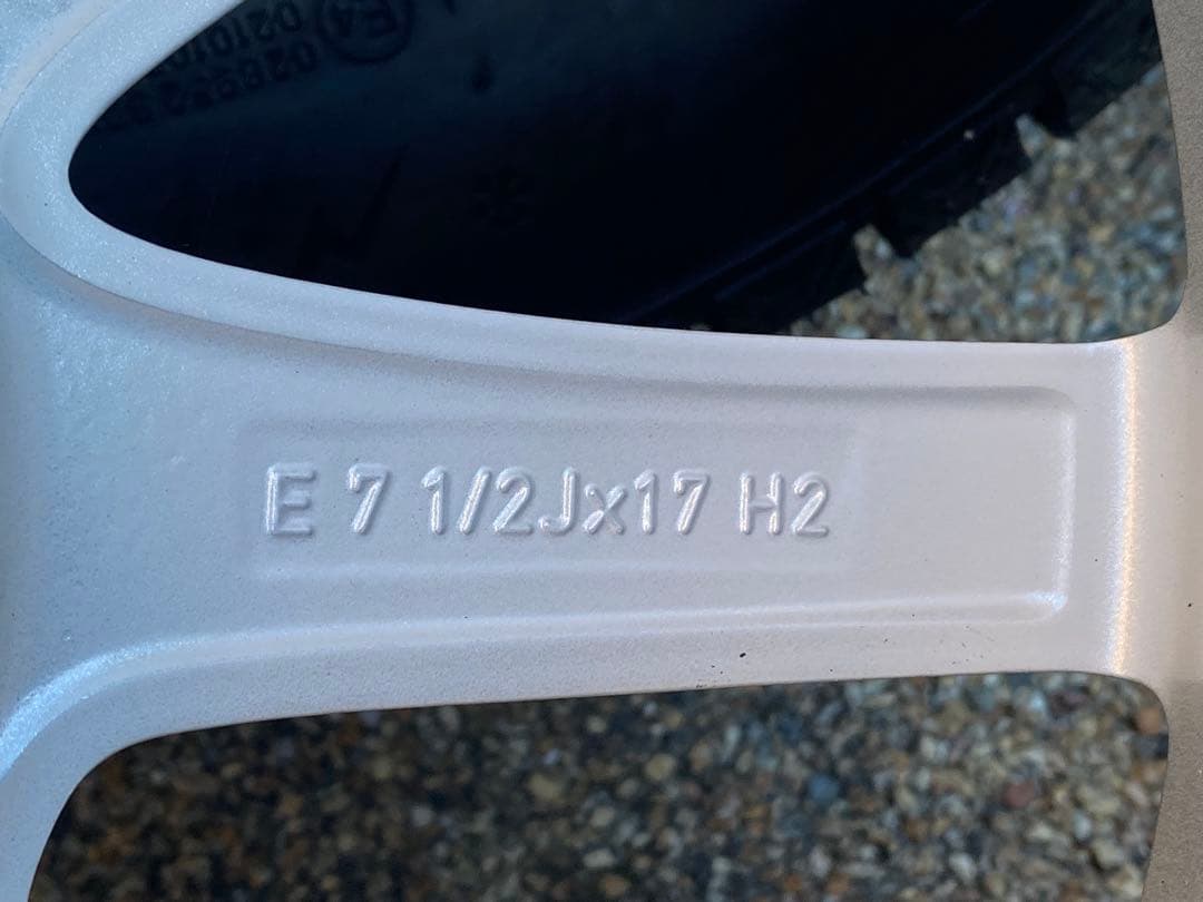 【最終値下げ】純正ホイール+新品スタッドレス X1 X2 MINI