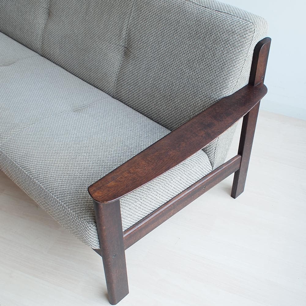 カリモク/karimoku チターノ/Chitano オーク材 2人掛けソファ