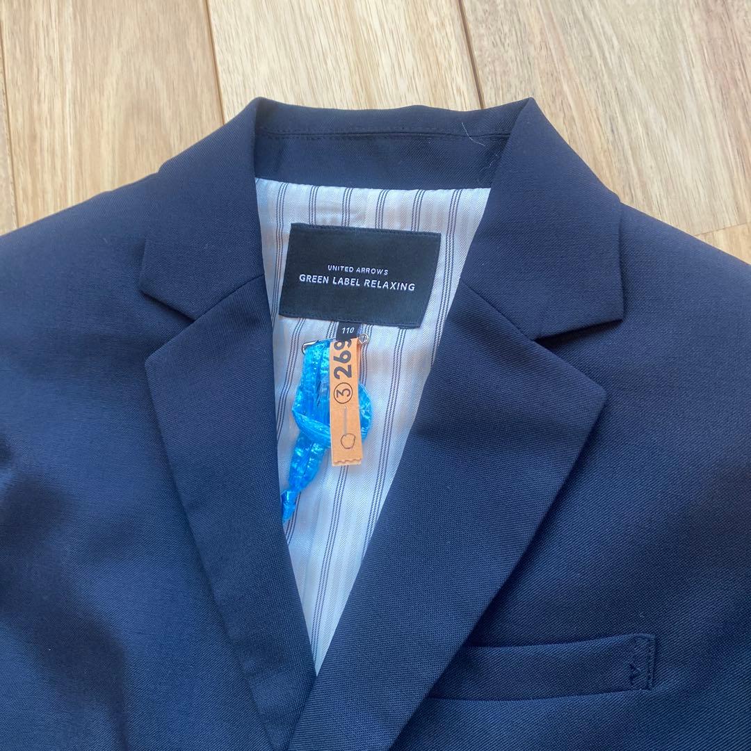 極美品！ネイビー スーツ フォーマル金ボタン付き