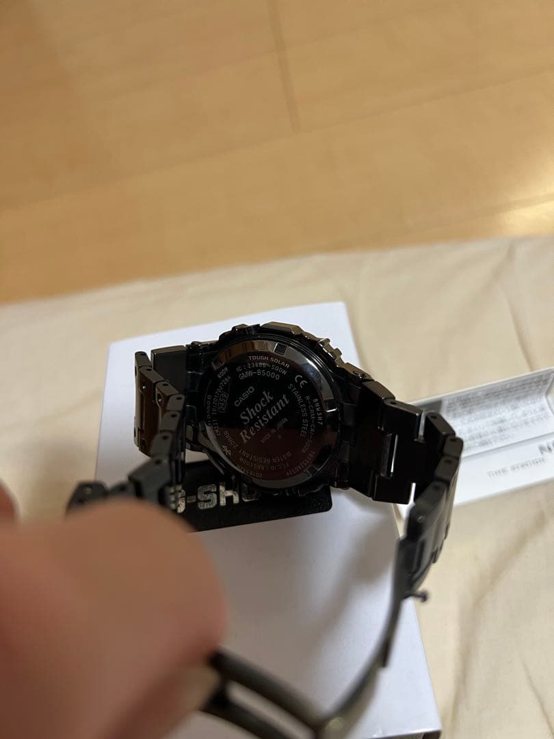G-SHOCK GMW-B5000GD-1JF ブラック