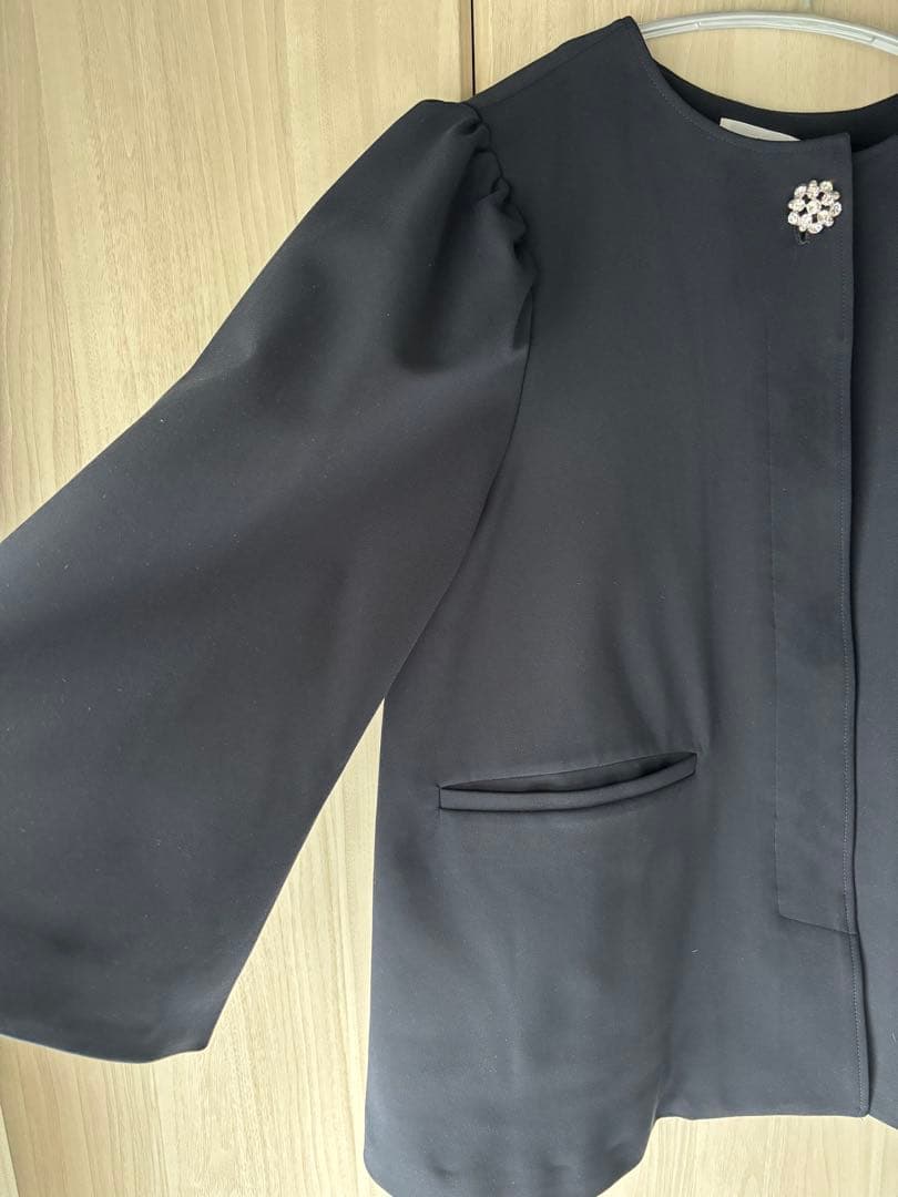 OHGA ビジュージャケット　ネイビー