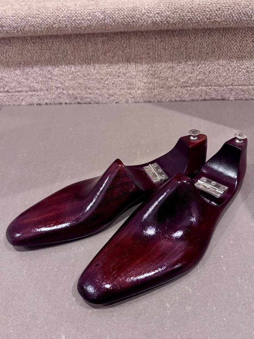 ル*ン様 Edward Green モンクストラップ 808 UK9.5 28c