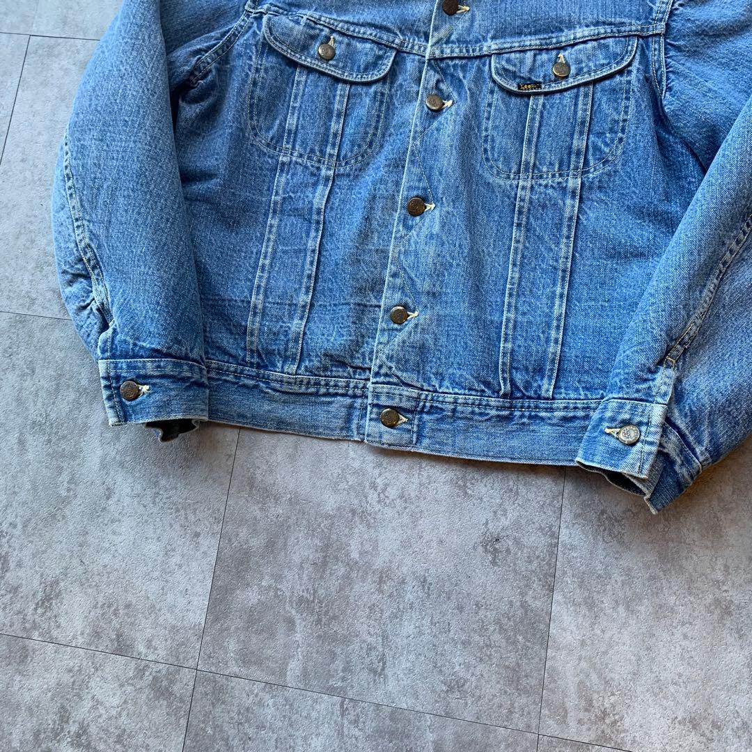 70s Lee ストームライダー デニムジャケット USA製 ユニオンチケット