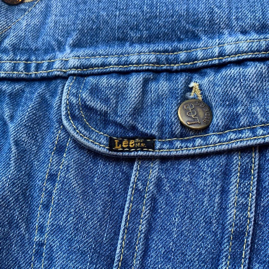 70s Lee ストームライダー デニムジャケット USA製 ユニオンチケット