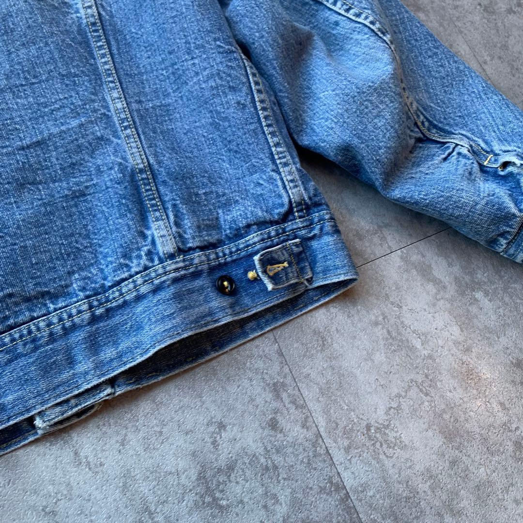 70s Lee ストームライダー デニムジャケット USA製 ユニオンチケット