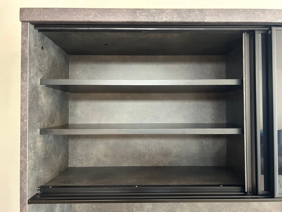 パモウナ Pamouna 食器棚 カップボードEMA-1400R セラミカネロ