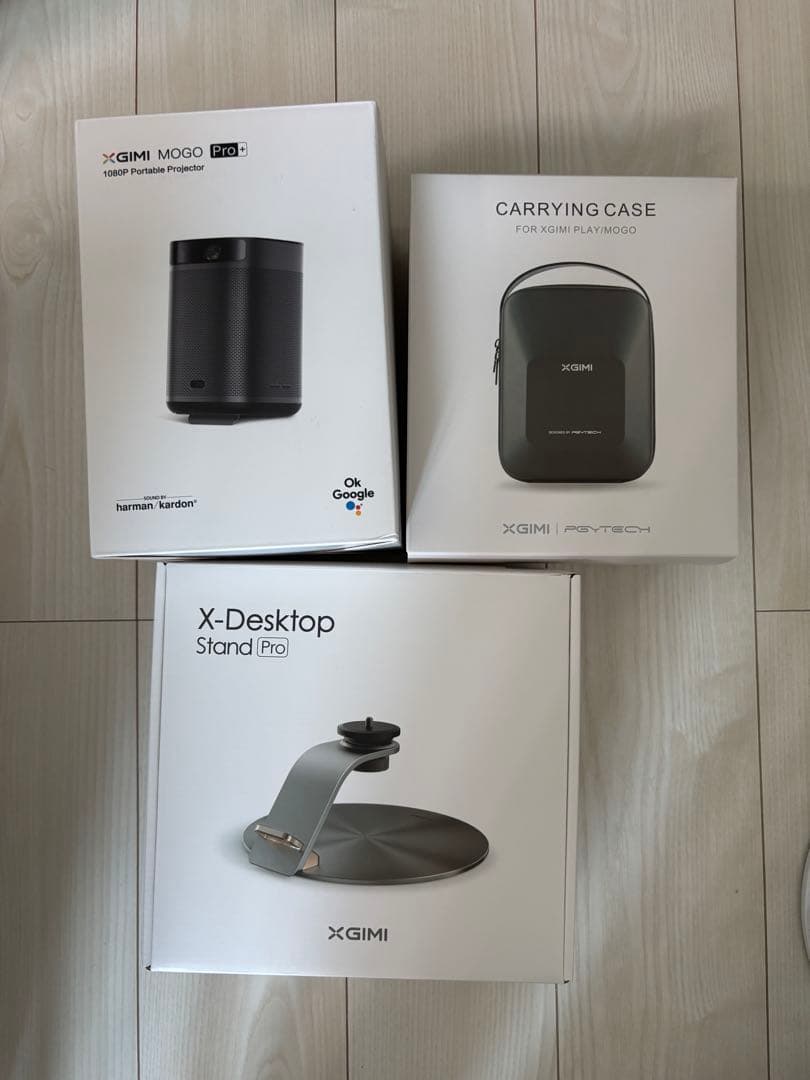 mogo pro plus 純正スタンド、純正ケースセット