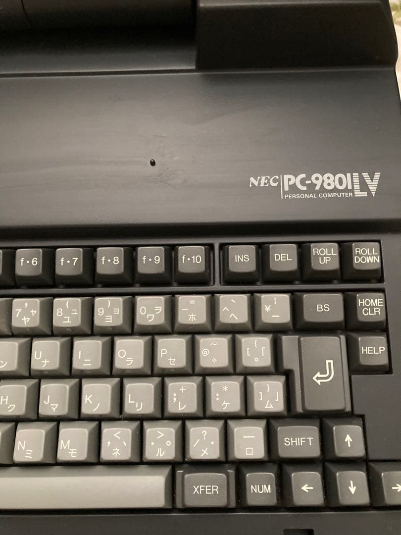 PC-9801LV,NECラップトップPC（ジャンク品）
