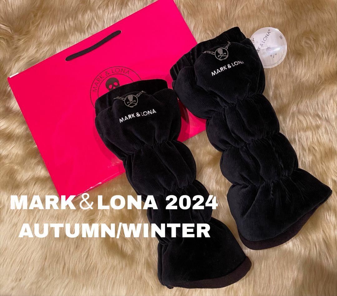 新品✦マークアンドロナ✦コーデュロイチャーム付きレッグウォーマー✦