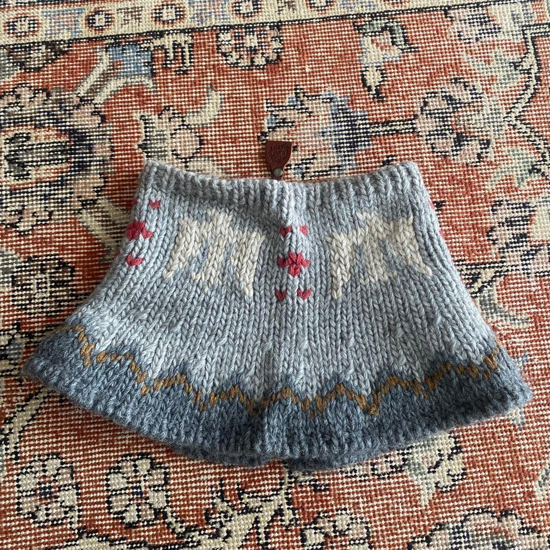 キャピタル　KAPITAL ニットネックウォーマー