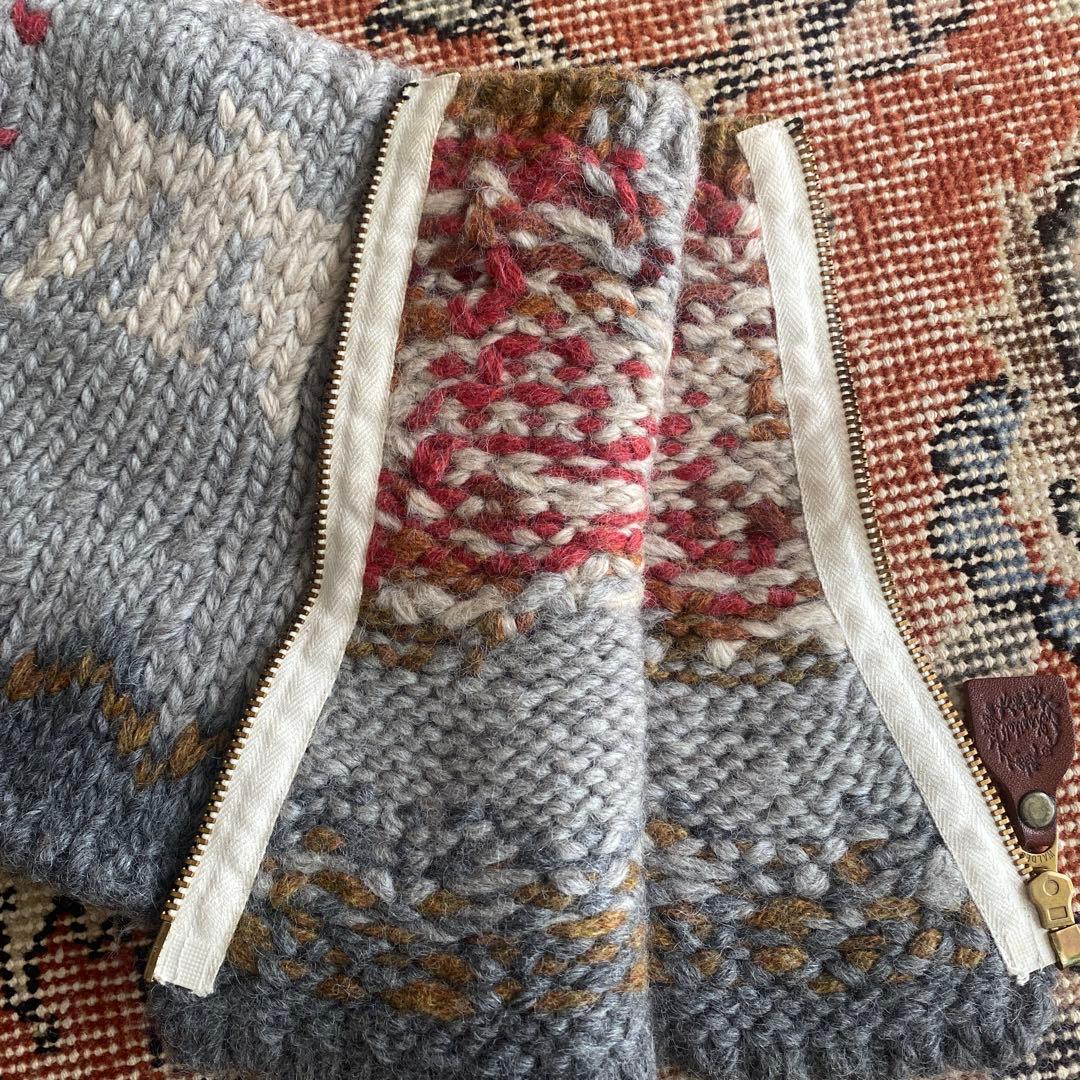 キャピタル　KAPITAL ニットネックウォーマー