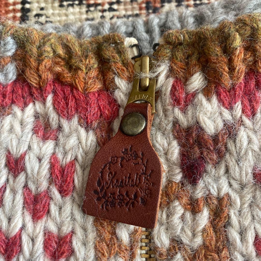 キャピタル　KAPITAL ニットネックウォーマー