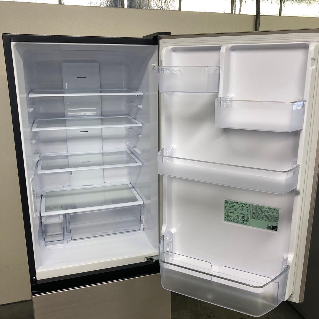 【極美品】2023年製 日立 3ドア冷凍冷蔵庫 R-V32TV 自動製氷 右開き