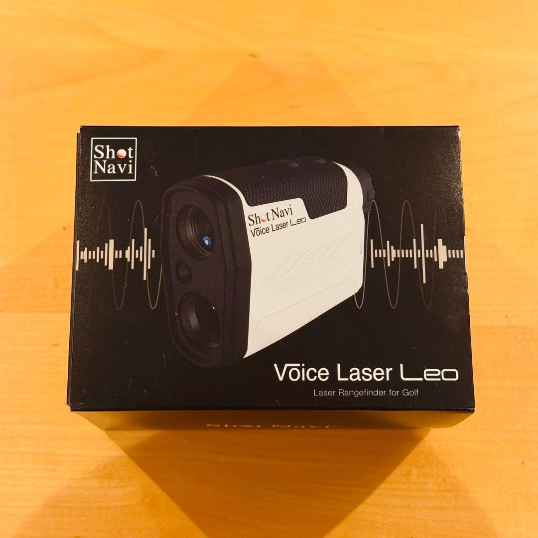 【新品未開封】 Shot Navi Voice Laser Leoホワイト