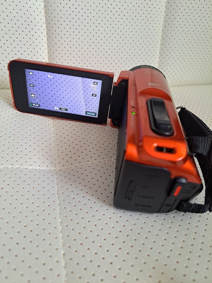 JVC Everio R オレンジ ビデオカメラ 本体