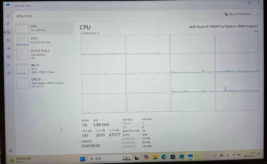 ミニPC MINISFORUM Venus Series UM790Pro