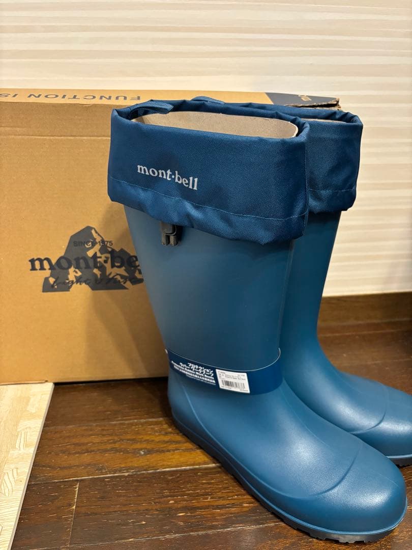 モンベル26㎝プロテクションラバーワークブーツ安全長靴