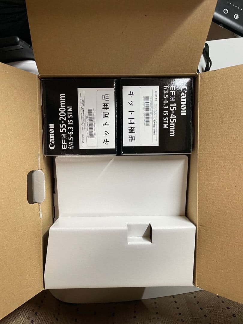 Canon EOS M6 Mark II ダブルズームEVF キット ブラック