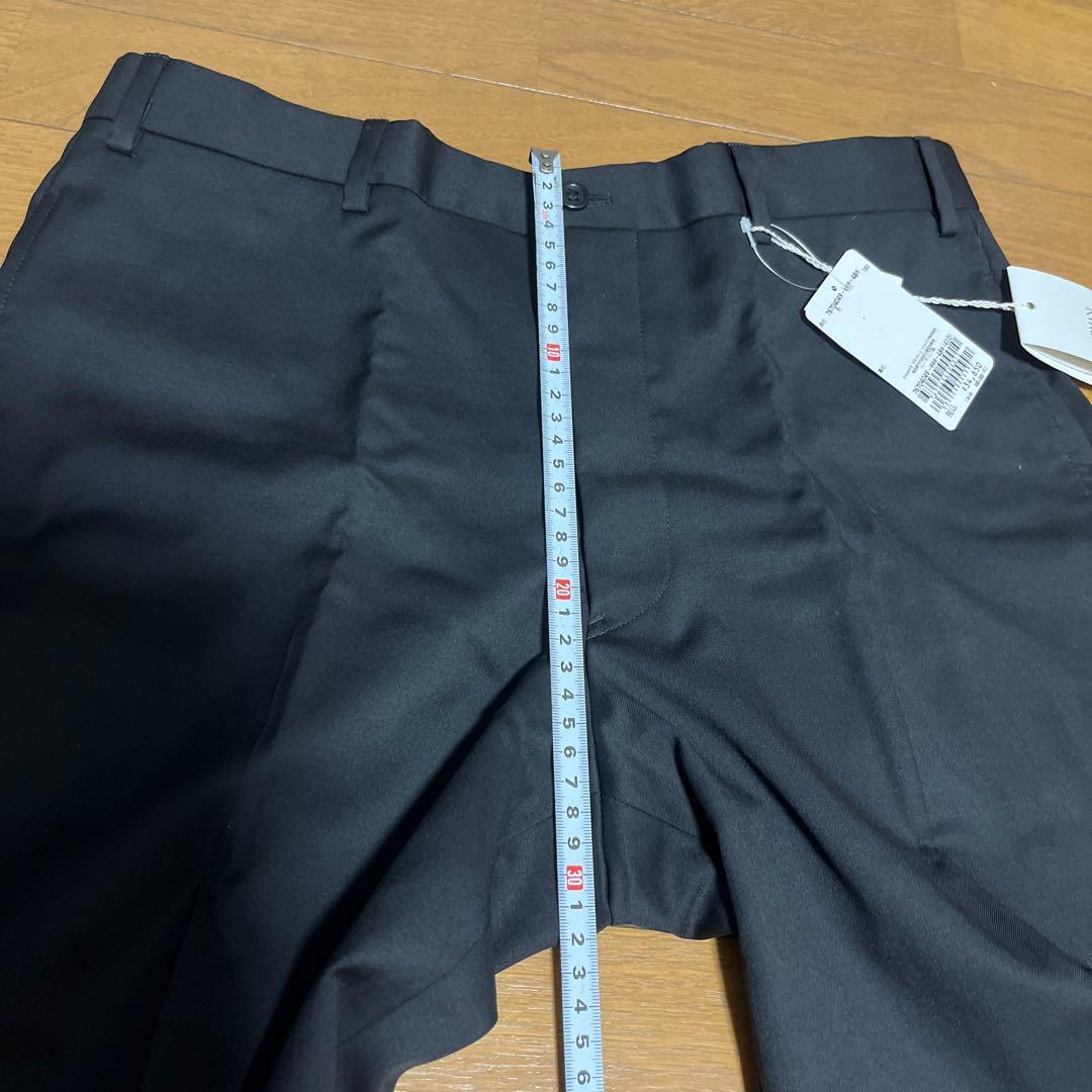 お値下げ！新品★ARMANI COLLEZIONI 黒スラックス 新品タグ付き